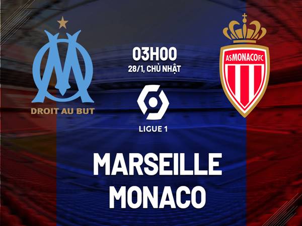 Soi kèo trận Marseille vs Monaco